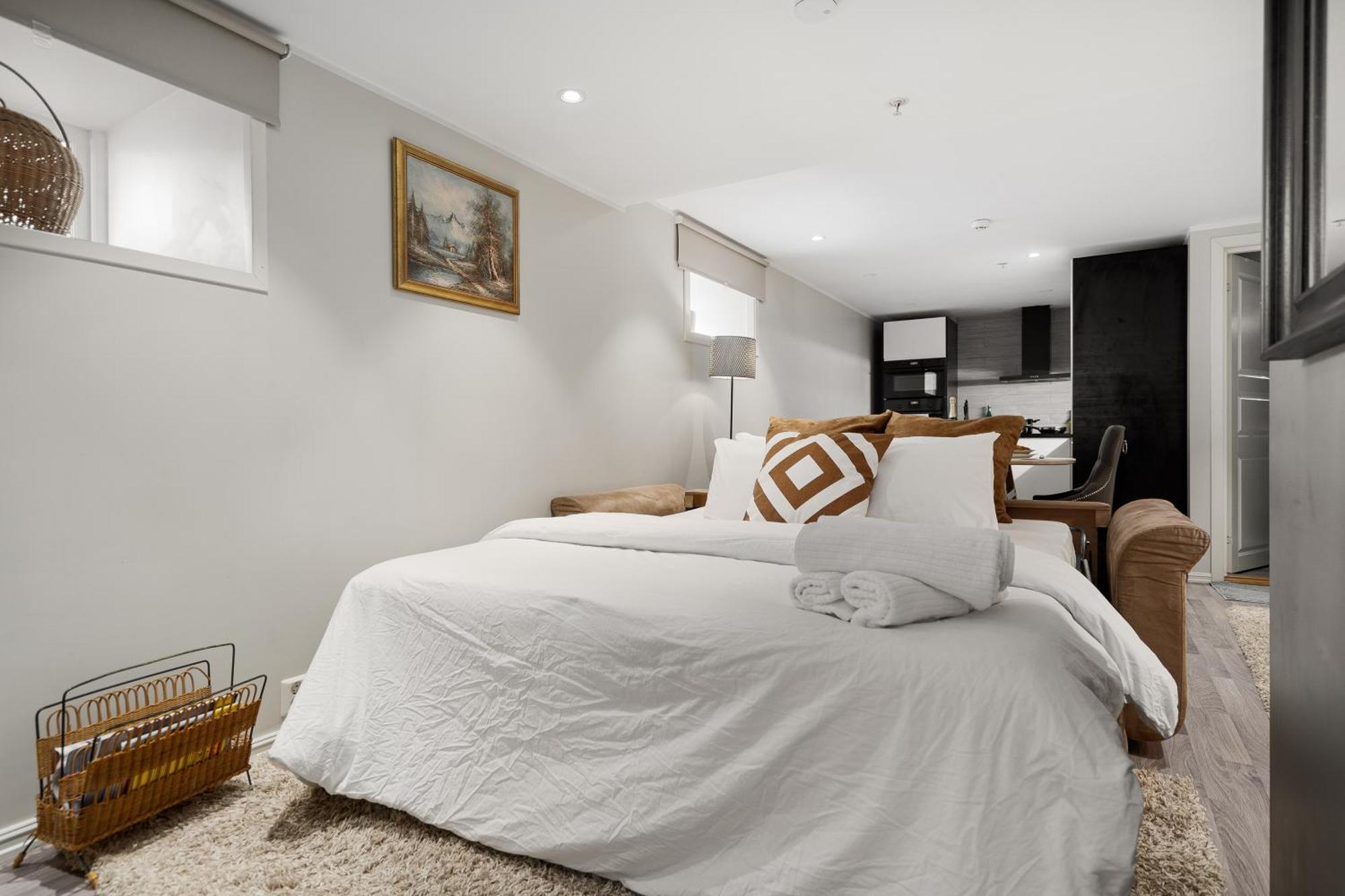 Solsiden Modern Stay: King Beds, Private Entry Trondheim Zewnętrze zdjęcie